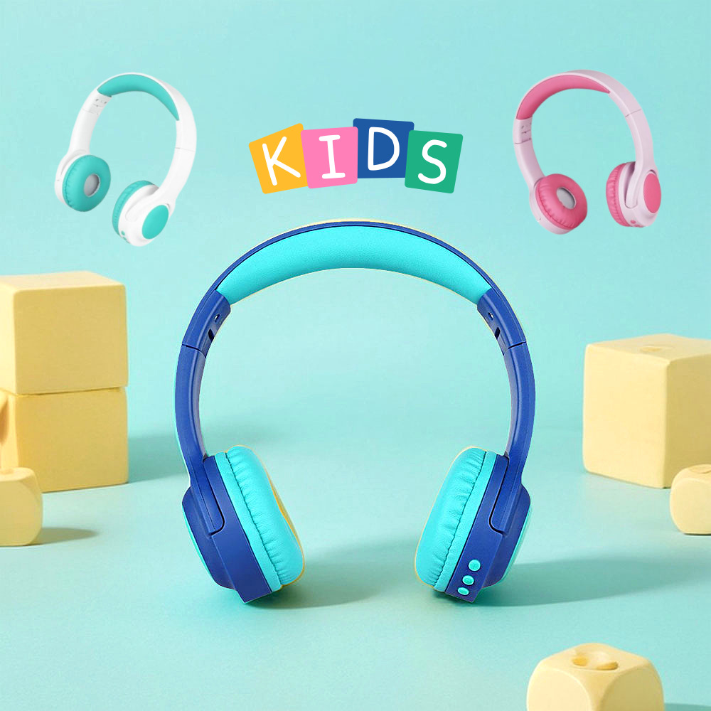 키즈 헤드셋 유선 무선 블루투스 C타입젠더 초등헤드셋 유아 어린이 마이크 헤드폰,CHD2G