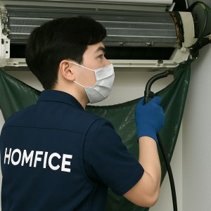 벽걸이 에어컨 세척(친환경 세제) 서울 경기 지역 삼성 엘지 캐리어 위니아 분해세척
