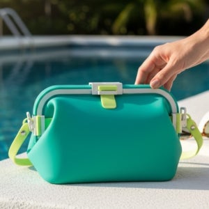 [대용량추가]후딱 수영 실리콘 가방 방수 실리콘 백 대형 파우치 2리터 3리터 물놀이 필수템