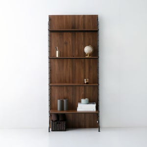 이지보 HERO 팬트리 수납장 ezb006 79x37x182, 4단, 코코아월넛 1488.6323