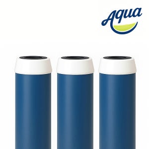 10인치 언더싱크 하우징용 정수기 청 백 선 후 프리 카본 필터 연결 부속(250mm) 3개