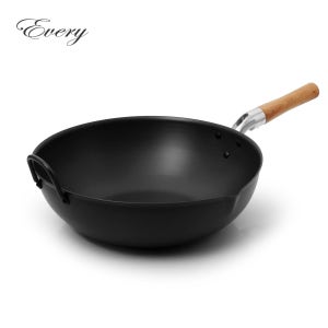 국산 볶음팬 궁중팬 경질 웍 대형 중식 업소용 코팅 튀김 북경팬 42cm