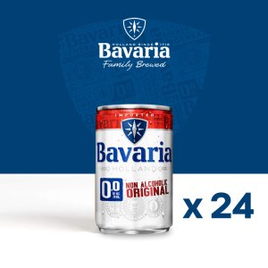 바바리아 0.0% 오리지널 무알콜 캔맥주 150ml 24캔 (상미기한 임박분 초특가 25년9월24일)