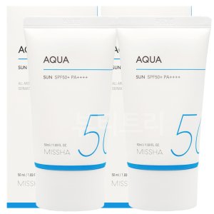 미샤 올 어라운드 세이프 블록 아쿠아 선 50ml + 50ml