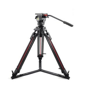 테리스 TS-H12CF-Q 전문가용 유체 헤드 삼각대 키트