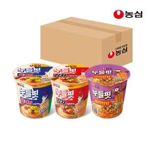 농심 누들핏육개장사발면맛 8입 + 김치사발면맛 8입 + 마라탄탄맛 8입
