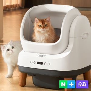 [디클펫] 고양이 자동 화장실 오픈형 모리