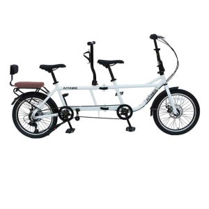 2인용자전거 커플성인 가정용접이식 한강 공원 산책 2인용자전거 접이식2