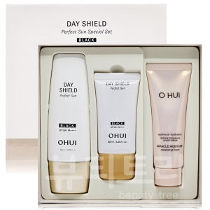오휘 데이쉴드 퍼펙트 선 블랙 50ml + 30ml + 클렌징세트
