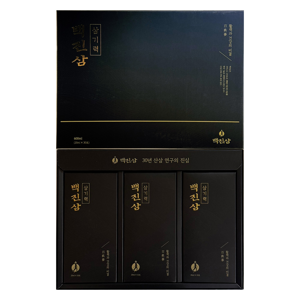 <b>백진삼 삼기력</b> 20ml x 30포 1개