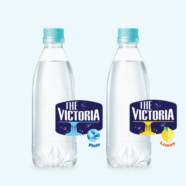 더 빅토리아 탄산수 에코 플레인 500mL 20개+더 빅토리아 탄산음료 에코 레몬 500mL 20개