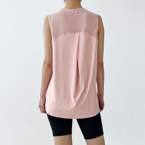 여자 운동복 나시 커버업 등 메쉬 여름 시원한 민소매 스포츠 헬스 런닝 조깅 기능성 스판