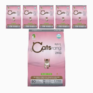 캐츠랑 키튼 닭고기, 2kg, 6개