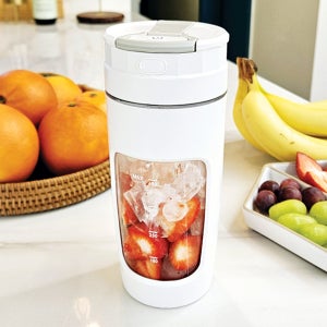 휴먼월드 무선 믹서 텀블러 MM600-25 600ml믹싱용량 리튬배터리25컵사용 2만RPM