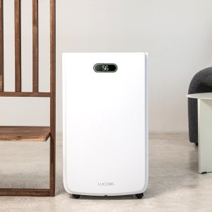 루컴즈 제습기 자동 습도조절 공기청정 3중 필터 터치식 20L, 화이트 D020F01-W