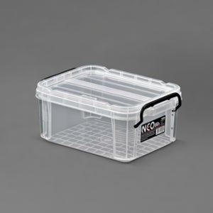 코멕스 네오박스 11L 투명 플라스틱 수납박스 팬트리 정리함 리빙박스 다용도 보관함