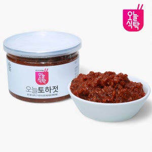 오늘식탁 강경 전통 토하젓 민물새우 토하젓갈 요리용 선물용 1kg, 1개