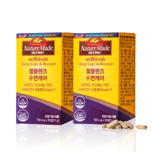 네이처메이드 웰블렌즈 수면 케어 30정, 2개