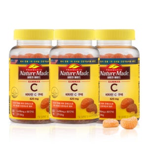 네이처메이드 비타민C 구미 80구미, 3개