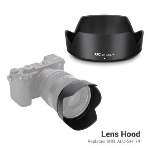 JJC 소니 FE 20-70 F4 렌즈 후드 대체 ALC-SH174 꽃무늬형