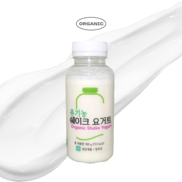 흔들수록 부드러워지는 유기농 쉐이크 요거트