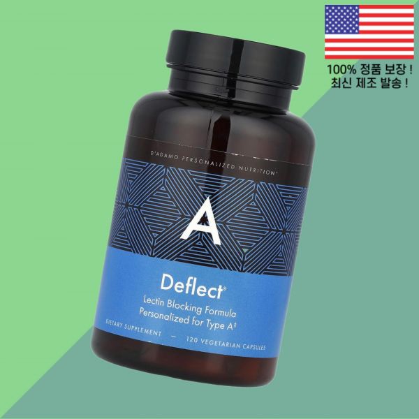 다다모 디플렉트 A 렉틴 포뮬러 식물성 베지캡슐 120정 D아다모 Deflect Lectin Blocking Formula 120 Vegetarian Capsules