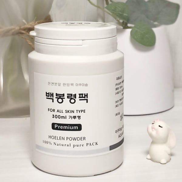 백봉령팩 가루 220ml 300ml 백복령 /칙칙피부 잡티 투명하게 한방가루
