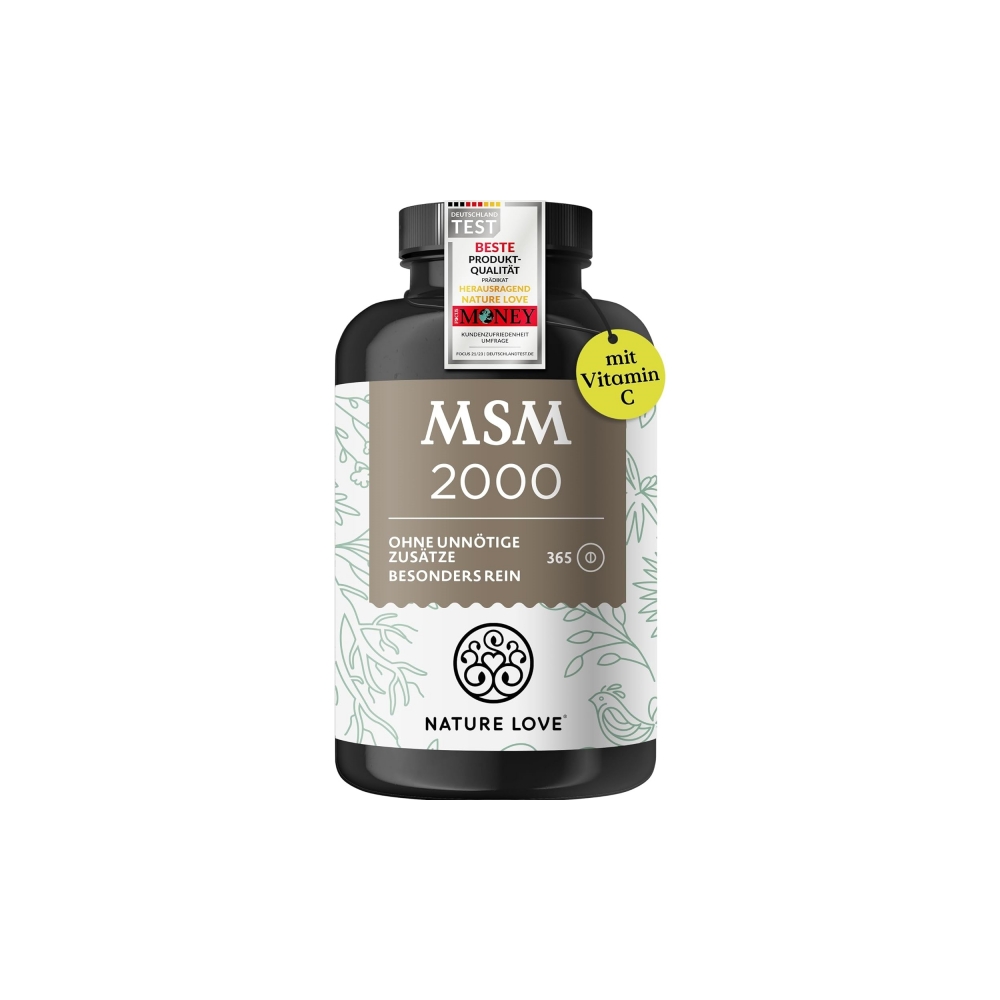Nature Love MSM 2000mg 365정