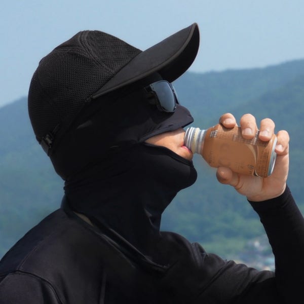 플랑크톤 여름 자외선차단마스크 골프 얼굴햇빛가리개 낚시 자외선 마스크
