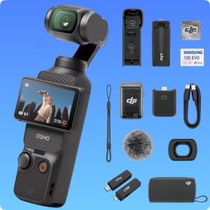 [대여] 인천 공항 수령 DJI 오즈모 포켓3 크리에이터 콤보 브이로그 액션캠 렌탈 1일