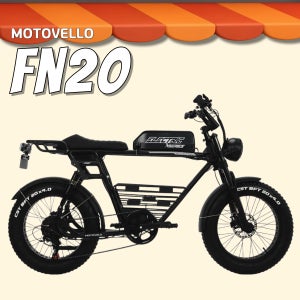 모토벨로 FN20 500W 48V 20Ah 자토바이 전기자전거