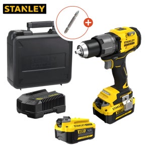 스탠리 SBD726M2K 충전 해머 드릴 드라이버 20V MAX 4.0Ah 배터리 2개 세트 (SBD721M2K 후속)