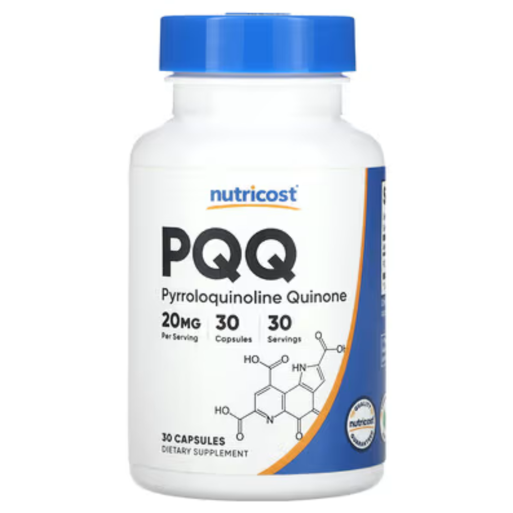 뉴트리코스트 <b>PQQ 피롤로퀴놀린퀴논</b> 20mg 30캡슐