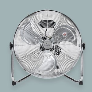 박스형 선풍기 500mm (20인치) 메탈 앉은뱅이 박스팬 매장 작업장 시원한 바람
