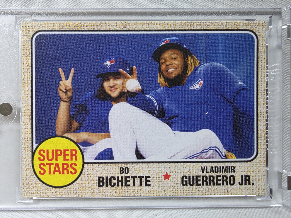 블라디미르 게레로 주니어 보 비셋 2021 Topps Throwback Thursday MLB 야구 토론토 블루제이스 메이저리그 카드