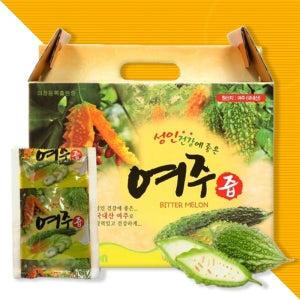 여주즙 100ml 60포 여주 진액 차 엑기스