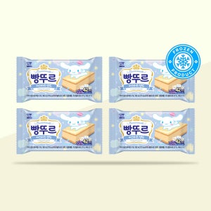 서주 대용량 샌드 빵 아이스크림 빵뚜르 커스터드 24개