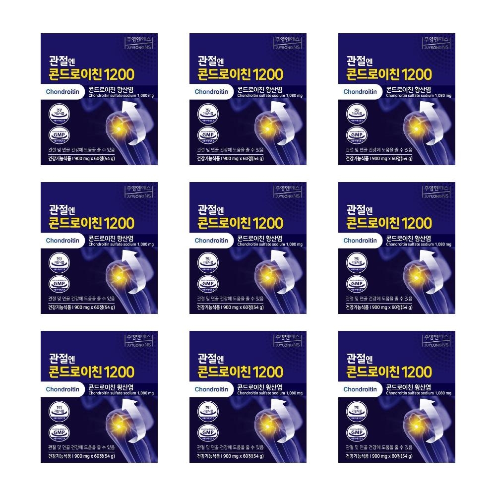 <b>콘드로이친</b> 광고 선전 콘드리친 콘드로친 콘드로이천 콘드로이틴 관절앤 관절 지성 약9개월분