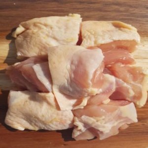 수입산 브라질 염지 닭정육 할랄 순살 닭다리살 3kg 조각정육