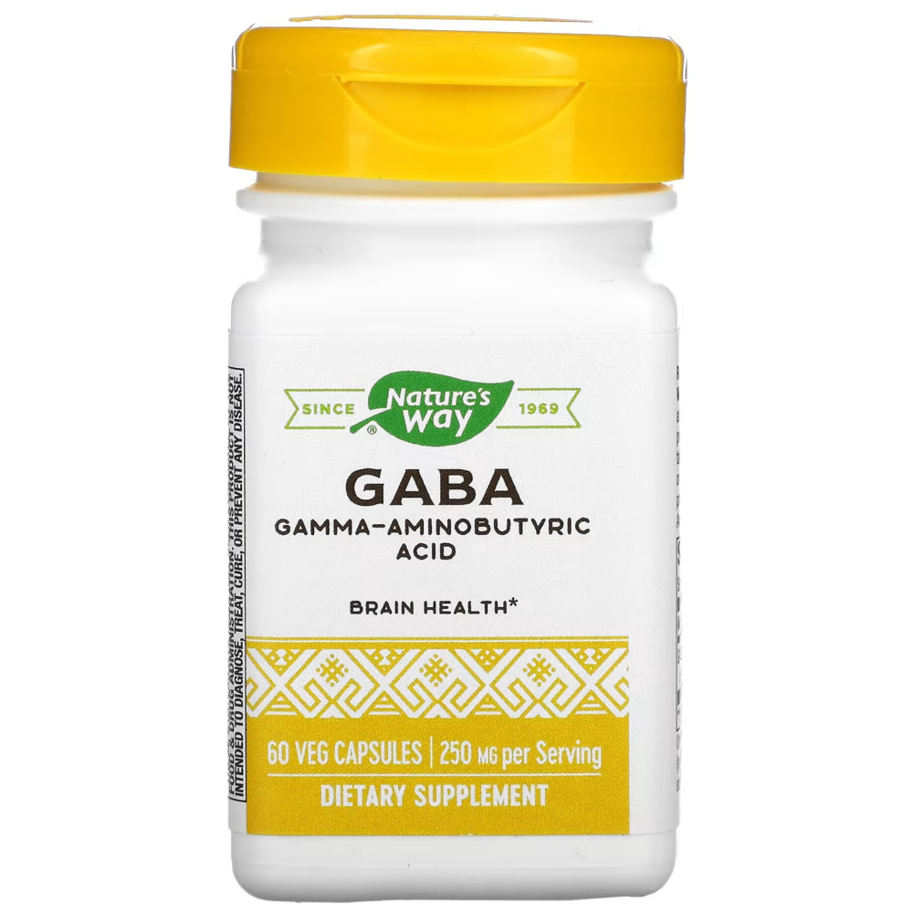 네이처스웨이 <b>GABA 브레인</b> 헬스 250mg 60정