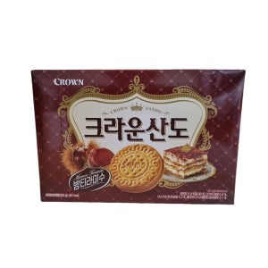 크라운 산도 밤 티라미수 323g