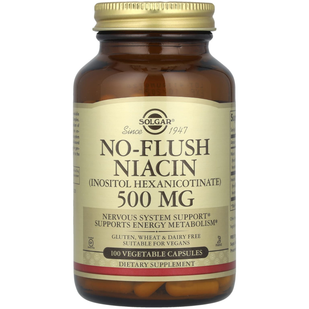 솔가 <b>노</b> 플러시 <b>니아신 500mg</b> 100정
