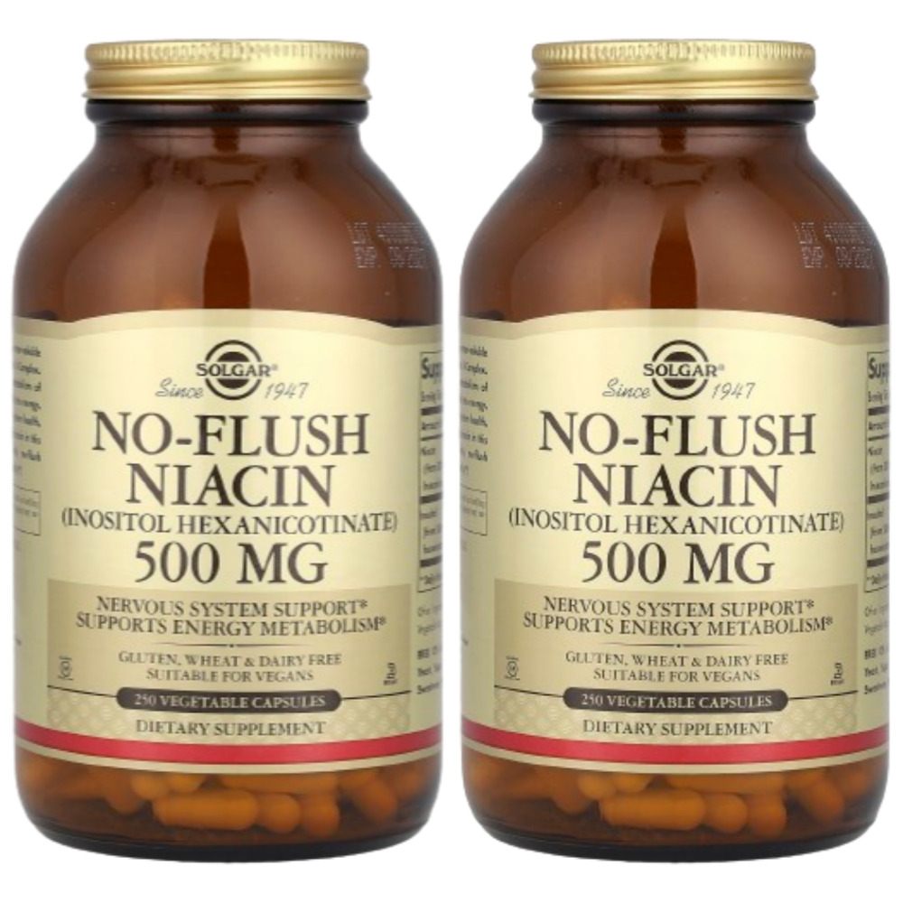 솔가 <b>노</b> 플러시 <b>니아신 500mg</b> 250정 2개