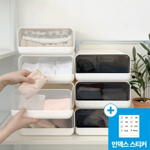 데미무드 KC인증 칸막이 속옷정리함 양말정리함 아기옷 턱받이 보관함