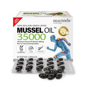 헬스윈 뉴질랜드 초록입홍합 오일 35000 60캡슐 초록홍합 녹색홍합