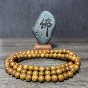 108염주 불교 나무 염주 팔찌 10mm 소원성취 108배