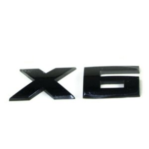 BMW 엠블럼 정품 순정 X6 블랙 로고 레터링 51142472840