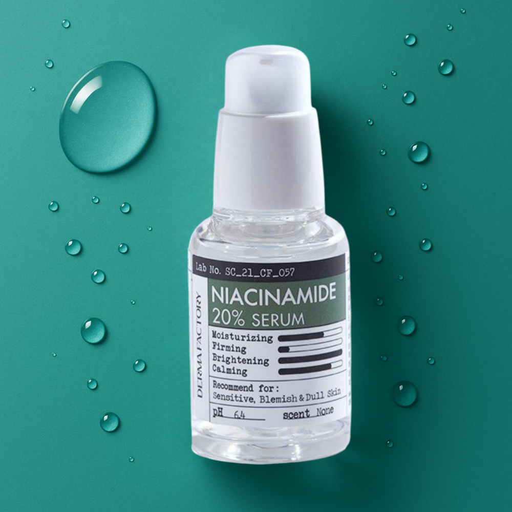 (1+1) 더마팩토리 <b>나이아신</b> 아마이드 20% 앰플 <b>비타민B3</b> 30ml