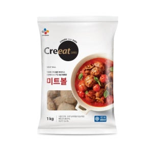 CJ 크레잇 미트볼 1kg x 10개