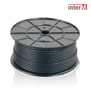 인터엠 마이크 케이블 100M 60심 고품질 마이크선 국산 MW-3300
